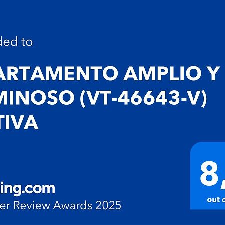 Apartamento Amplio Y Luminoso ชาทีวา ภายนอก รูปภาพ